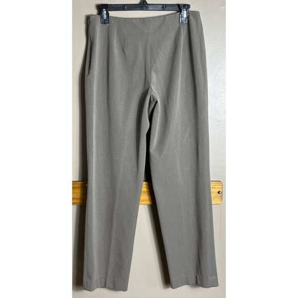 Talbots Ankle Pants Taupe Stretch Minimalist Basic Career Capsule Womens 6 - Picture 2 of 8